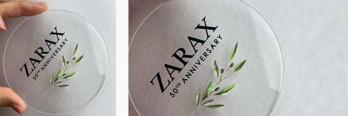 Direct to media with CNC cutting